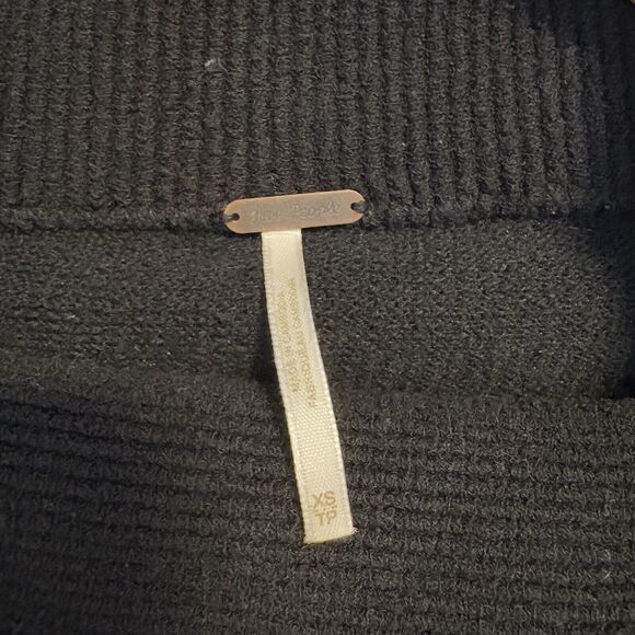 Free People Ottoman Slouchy Tunic in Black Size XS Oversized - Picture 5 of 10